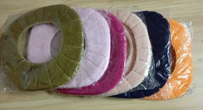 Washable Soft Warmer Toilet Seat Cover