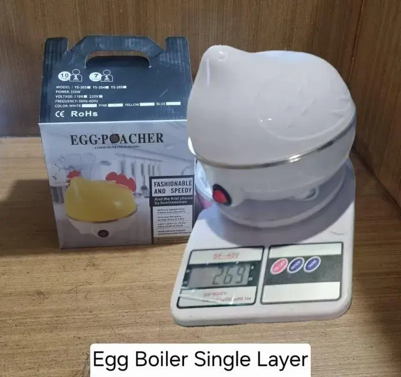Egg Boiler Egg Cooker Steamer, Poacher Pan Kitchen Cooking Tools Utensil
