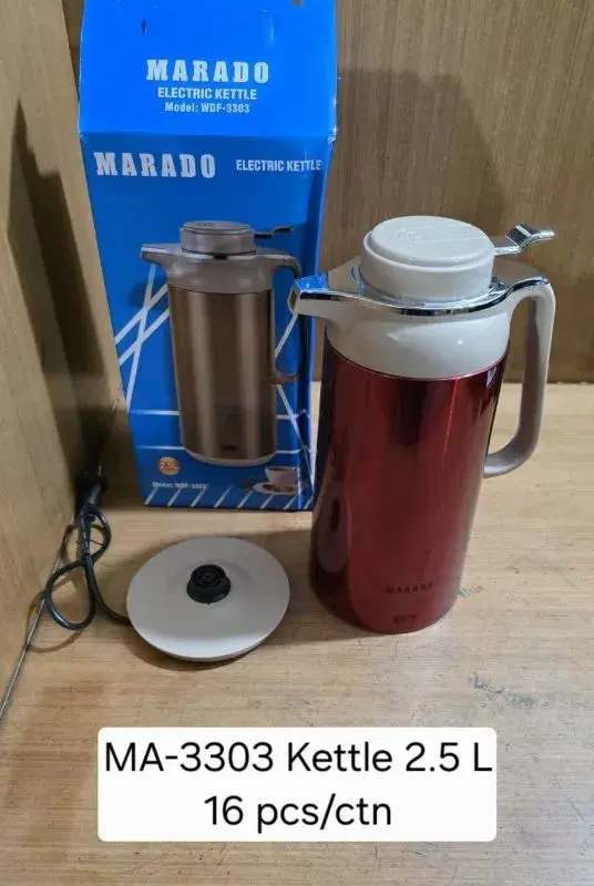 High-quality Double-layer Stainless Steel Quick-heating Electric Kettle with Heat Preservation Function