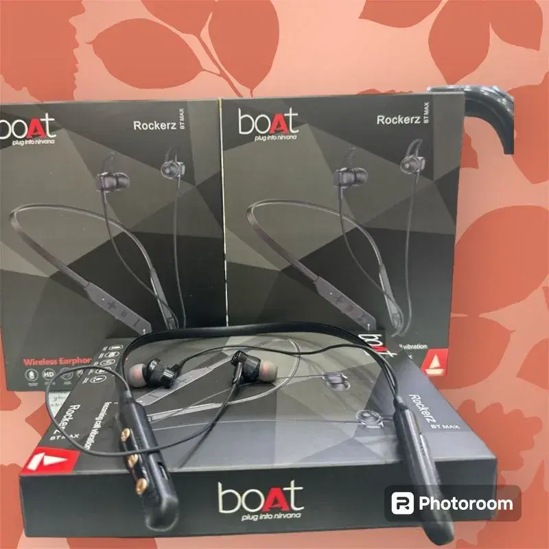 Boat Rockerz BT Max wireless neckband earphones