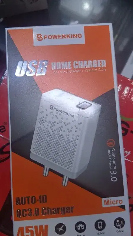 Powerking Auto ID QC 3.0 Charger Micro Charger