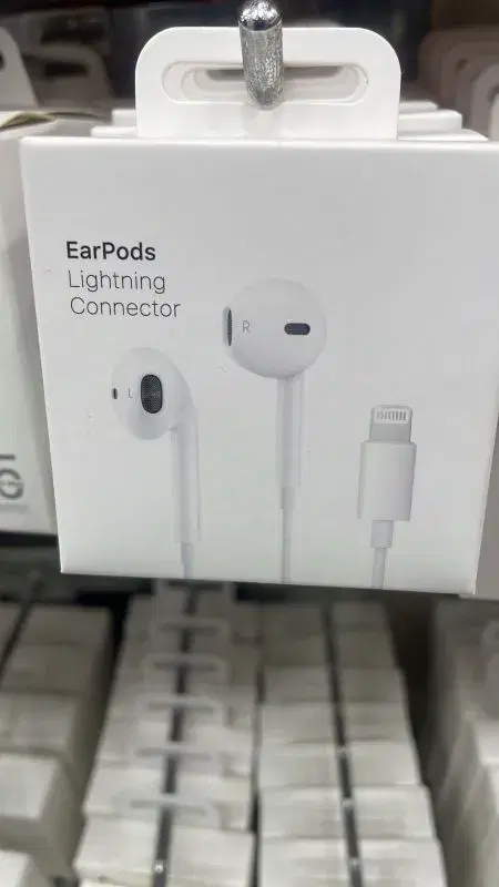 Apple EarPods with Lightning Connector.