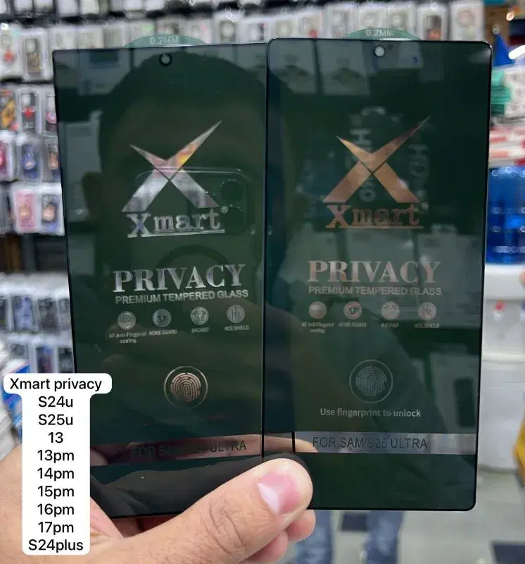 XMart Samsung Galaxy S25 Ultra Privacy Original Tempered Glass Screen Protector
