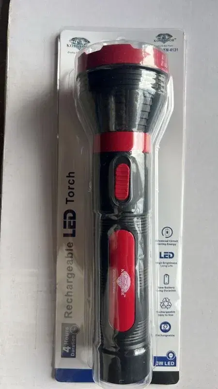 Kohinoor XN-4131 rechargeable LED torch.