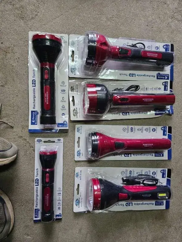 Kohinoor KN-4151 rechargeable LED torches.