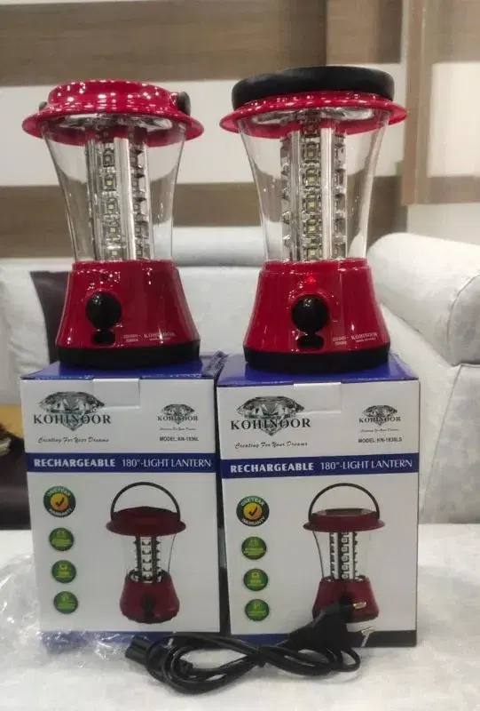 Kohinoor Rechargeable 180°-Light Lantern, Model KN 1936L
