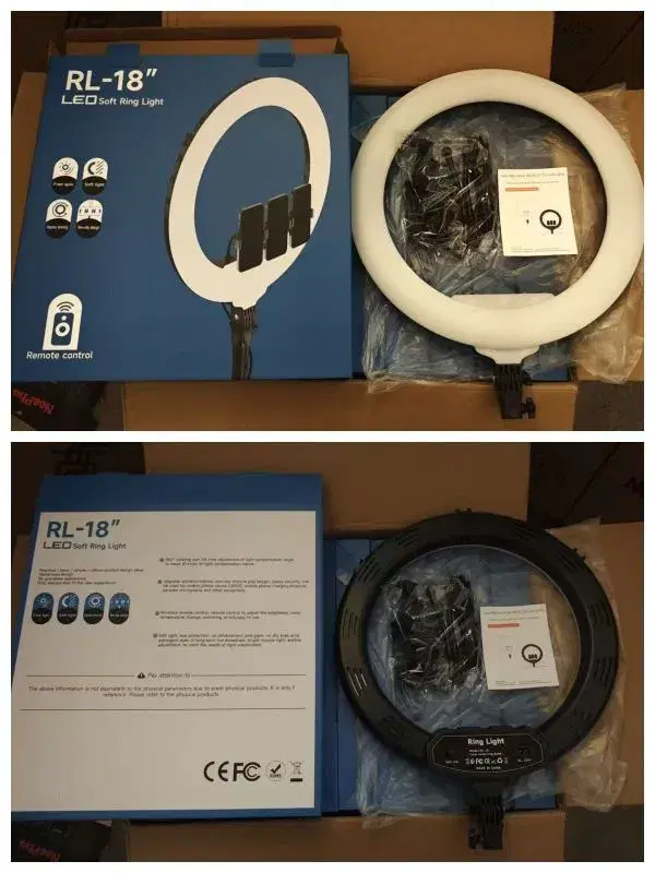 RL-18" LED Soft Ring Light.
