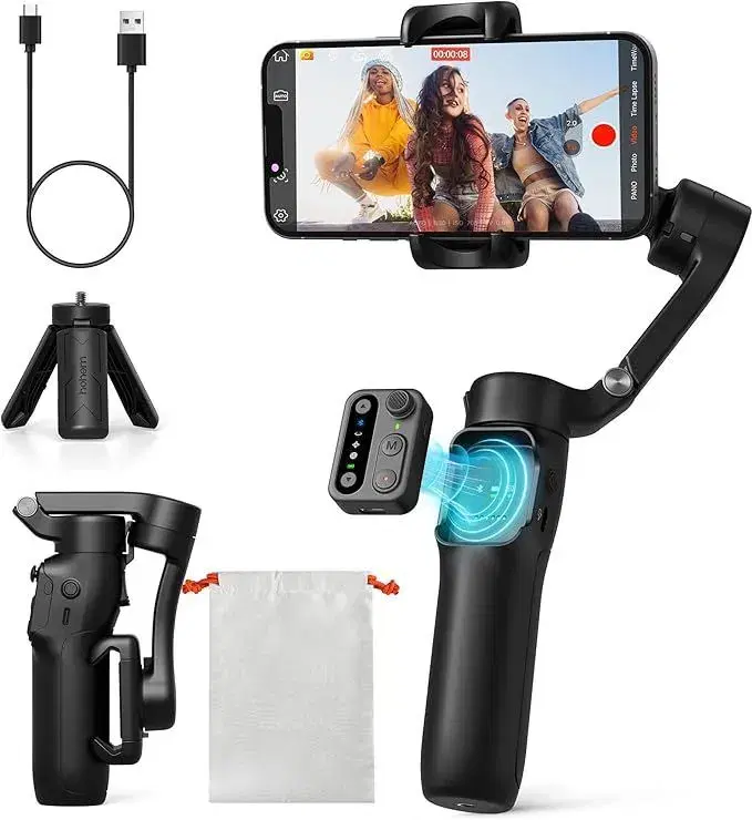 Hohem iSteady X3 SE 3-axis gimbal stabilizer for smartphones.