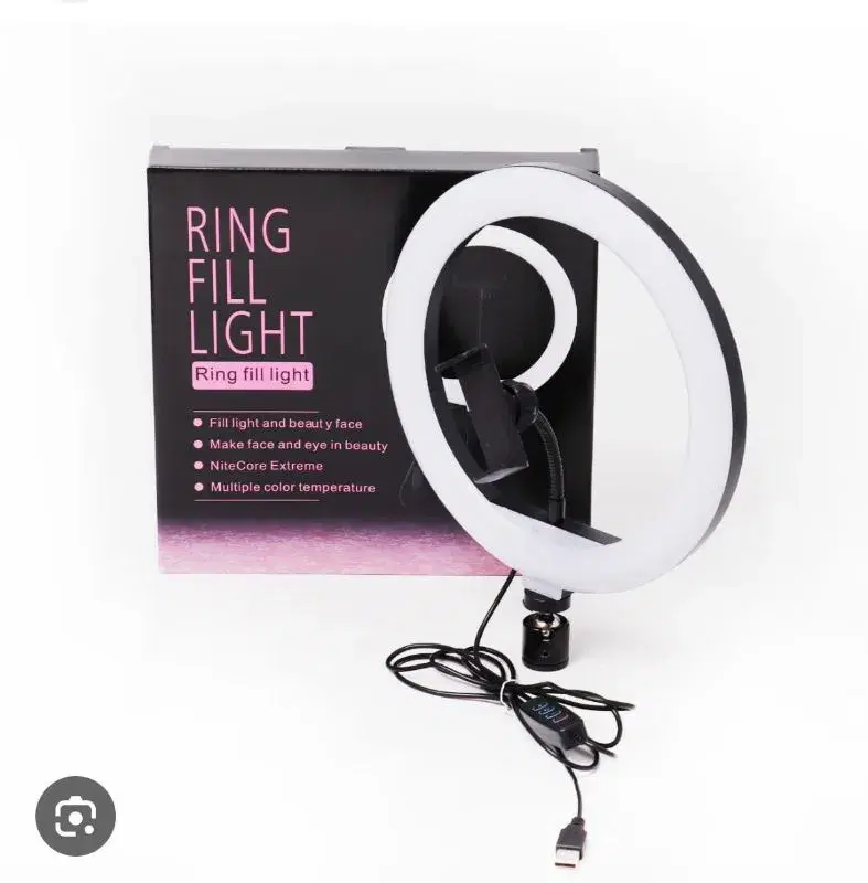 New Ring Light 26cm / 10inch Ring Fill Light 3 Color Modes