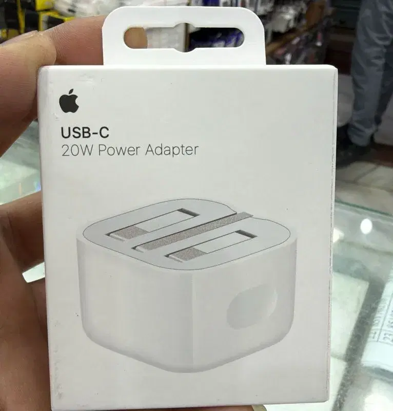 Apple 20W USB-C Power Adapter.