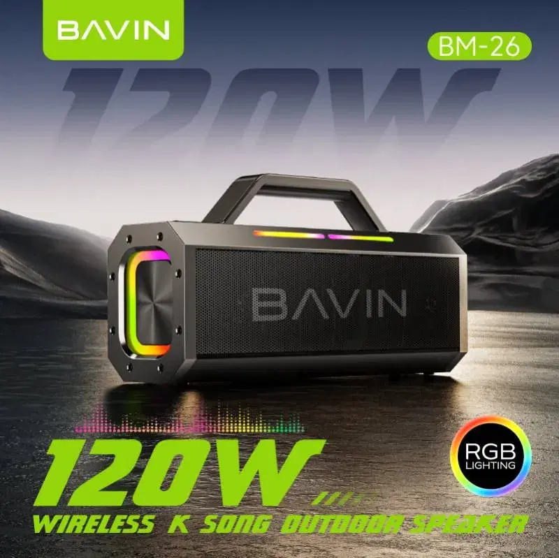 Bavin BM-26 outdoor Bluetooth speaker.