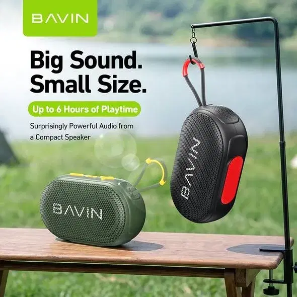 Bavin BM-32 portable Bluetooth speaker.