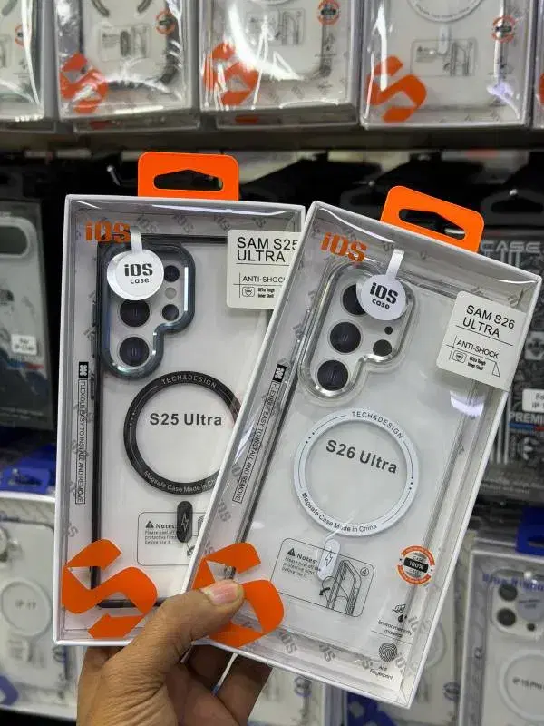 anti-shock MagSafe phone cases for the Samsung Galaxy S25 Ultra and S26 Ultra.