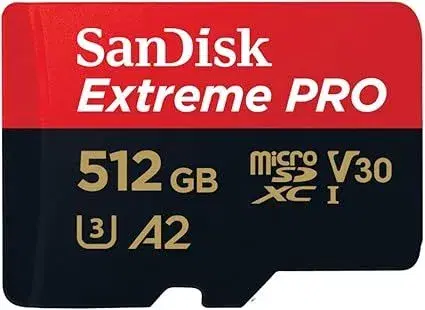 Sandisk orginal Extreme Pro MicroSDXC UHS-I Memory Card 512 GB