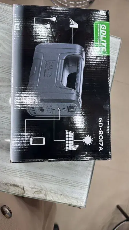 GDLITE GD-8017A portable solar lighting system.