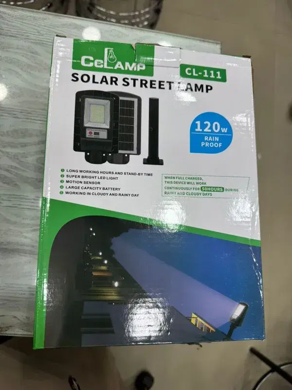 CClamp CL-111 solar street lamp