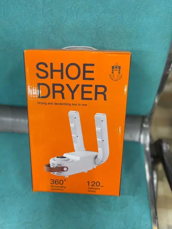 portable electric shoe dryer.