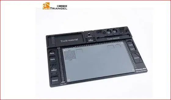 M-triangel DP-102 Multifunctional Aluminum Alloy Stereo Video Microscope Maintenance Platform, Large Base Mobile Phone Repair Pad