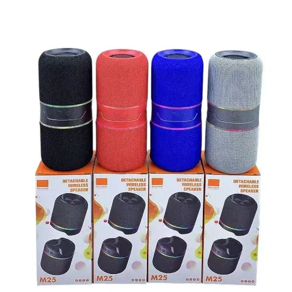 Magnetic Split Wireless for Bluetooth Speaker Creative LED Battery Indicator Small Subwoofer Gift Idea