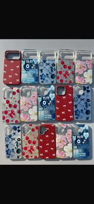 arious patterned iPhone cases, many of which appear to be compatible with MagSafe technology.