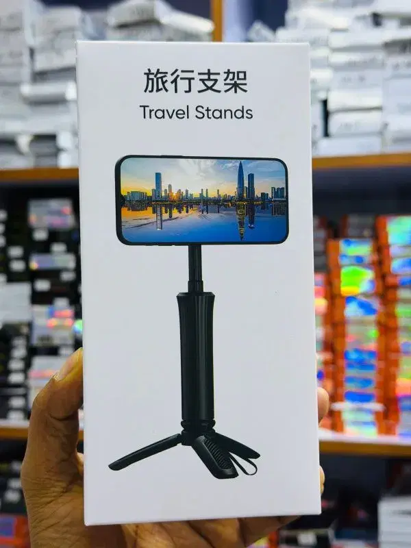 portable travel magnetic tripod stand for smartphones