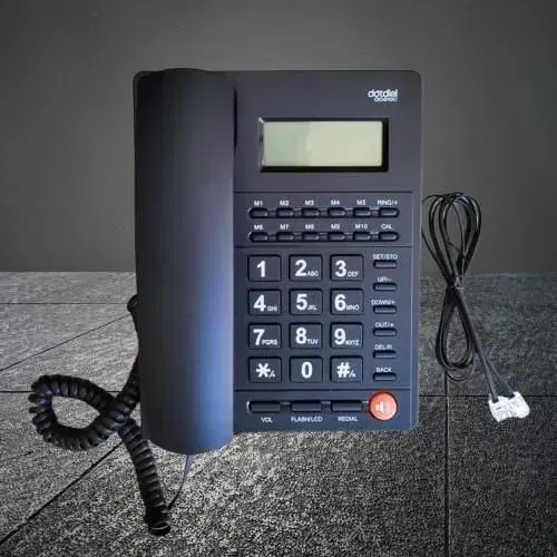 Dot TELEPHONE SET DOTDIAL DD210C BLACK Dot