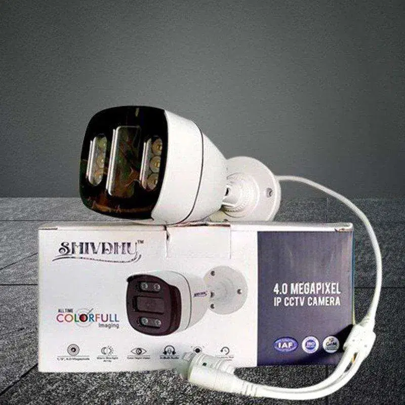 SHIVDHU CCTV Camera IP 4MP Bullet SHIVDHU