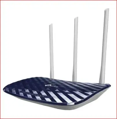 TP Link AC750 Wireless Dual Band WIFI Router Archer C-20 , 1× 10/100 Mbps WAN Port , 4× 10/100 Mbps LAN Ports | Three Antenna For Long Range | 5GHz: Up to 433Mbps, 2.4GHz: Up to 300Mbps.