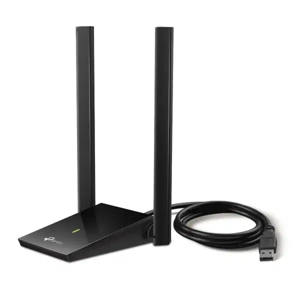 TP Link Archer T4U Plus AC1300 Dual Antennas High-Gain Wireless USB Adapter