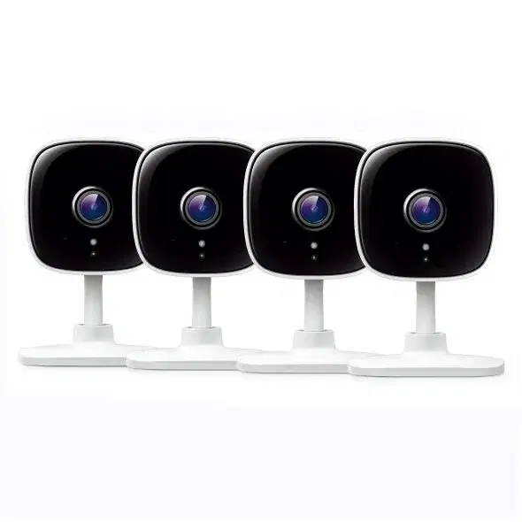 Tp Link TP-Link Tapo C110 Home Security Wi-Fi Camera 3MP Resolution Two-Way Audio Built-in Microphone and Speaker Motion, Person & Baby Cry Detection Feature White