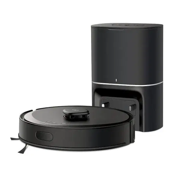 TP Link Robot Vacuum Cleaner TP-Link Tapo RV30 Max Plus 5300Pa Hyper Suction Smart Auto-Empty Dock Customizable Cleaning, Self-Charging, Compatible with Alexa & Google Home, RV30 Max Plus