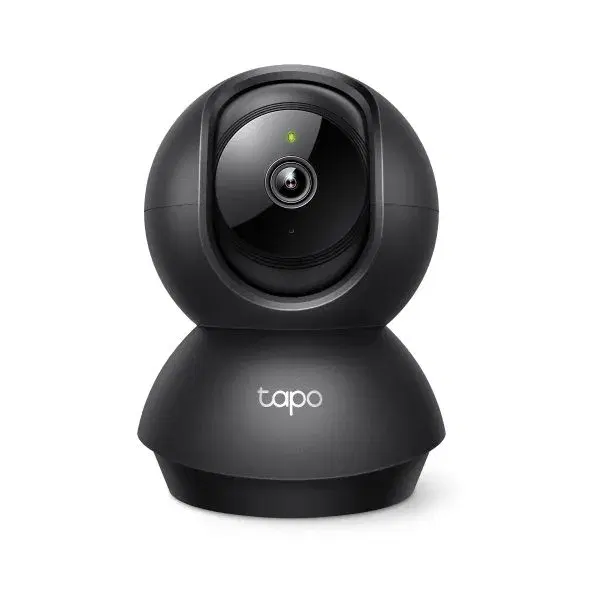 TP link WIFI CCTV Camera TP-Link Tapo C201 Pan/Tilt Home Security Wi-Fi Camera 1080P Motion Detection and Alerts, Night Vision Two-Way Audio Supports MicroSD Cards Up To 512GB Black
