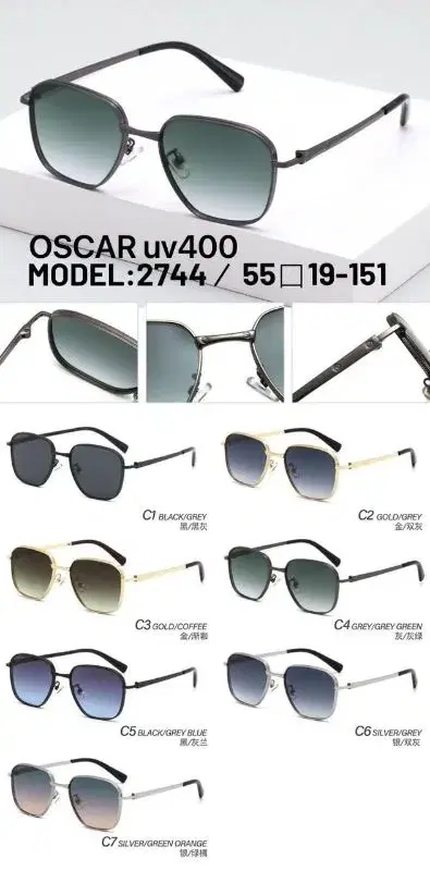 OSCAR uv400 model : 2744 Sunglasses For Mens.