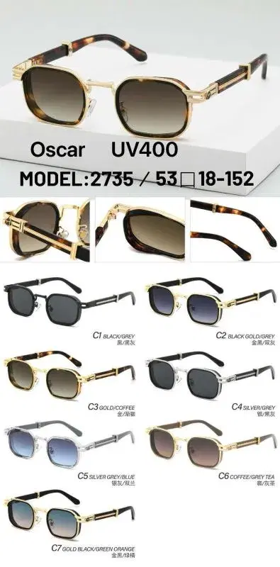 OSCAR uv400 model : 2735 Sunglasses For Mens.