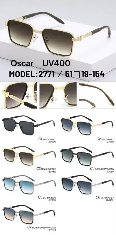 OSCAR uv400 model : 2771 Sunglasses For Mens.