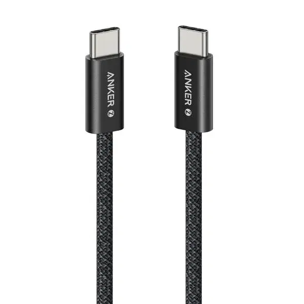 Anker A8052H11 Zolo USB-A to USB-C Cable, Seamless CarPlay Connection, 6 FT Durable and Braided Type C Fast Charging Cable