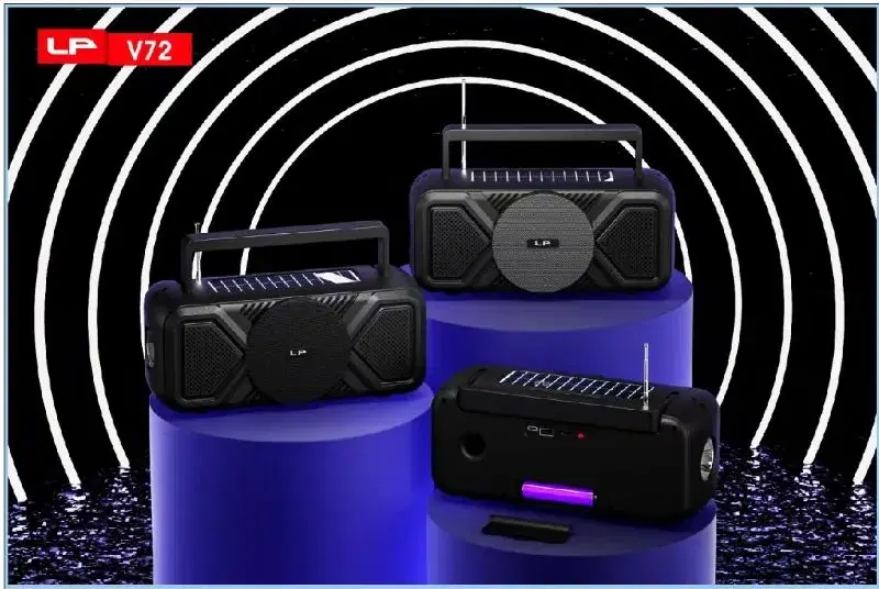 LP-V72 Solar Charge Bluetooth Speaker