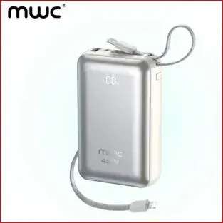 MWC Powerbank 45W Super fast charging output 20000mAh high-density polymer battery