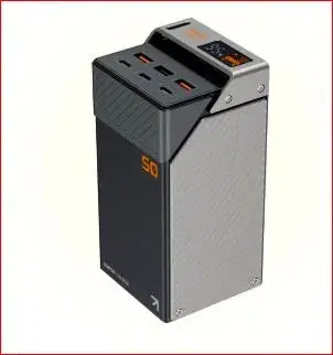 MWC Powerbank 65W 50000mAh High Energy Density Li-Polymer Battery