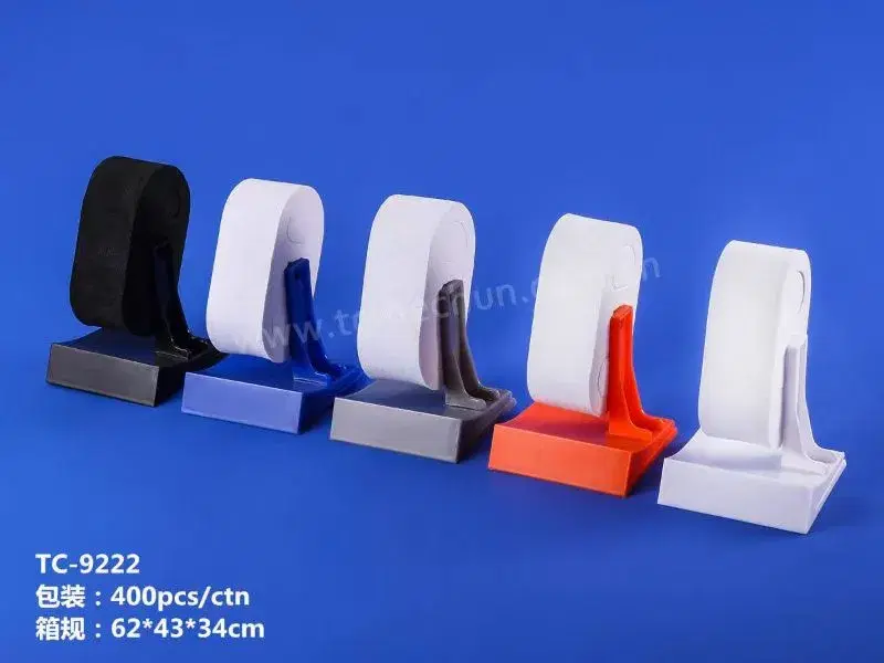 barcode printer bracket designed to hold external rolls of thermal labels or thermal transfer paper.
