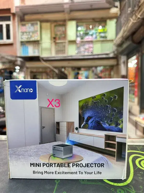 XNANO X3 Mini Portable Projector.