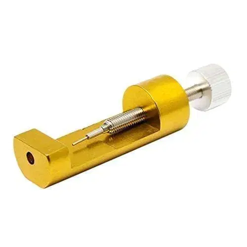 watch band link pin remover tool used for resizing metal watch straps.
