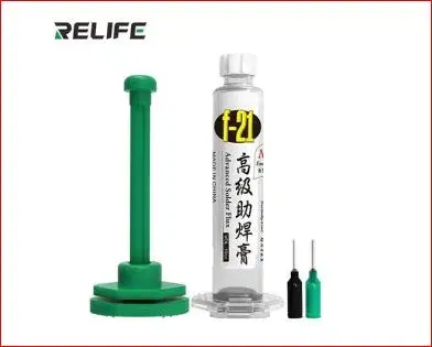 RELIFE F-21 NEW EMULSIFIED ADVANCED SOLDER FLUX SET
