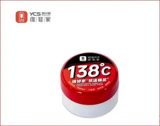 YCS 50g Solder Paste 138º BGA IC CPU PCB Repair for Mobile Phone Motherboard Ball Planting Tin Welding Tools Set