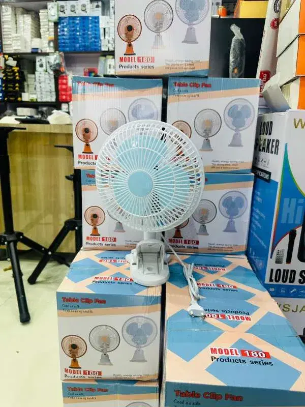 180mm mini clip fan, likely the Cytech Crown model.