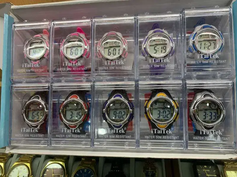 Itaitek brand digital sports watches for kids.