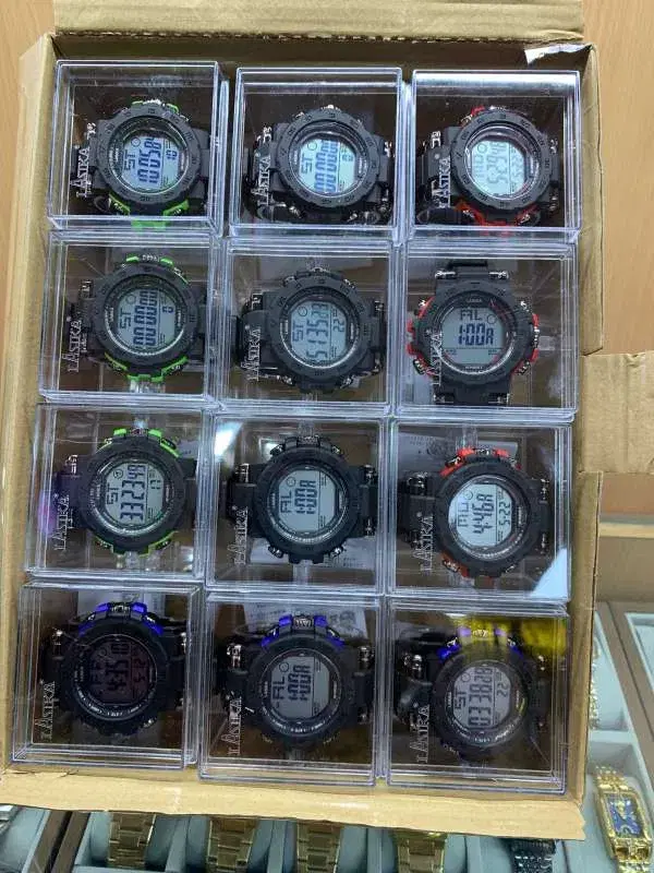 Lasika brand digital sport watches