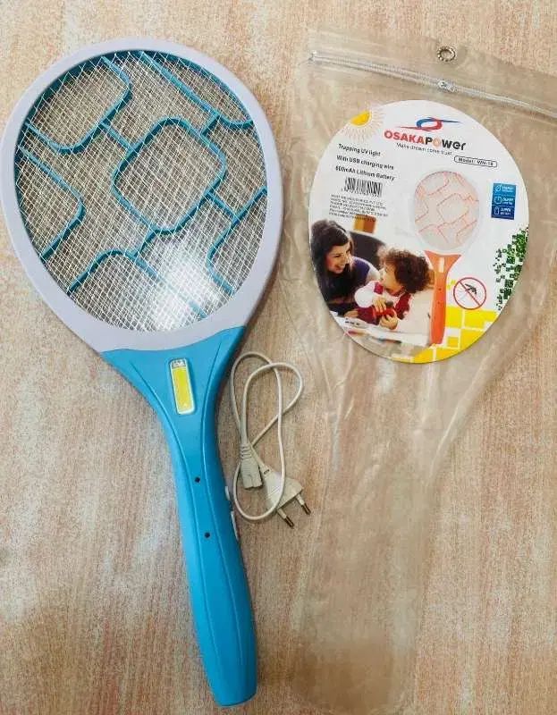OsakaPower electric mosquito swatter, model WN-18, used for killing flying insects.