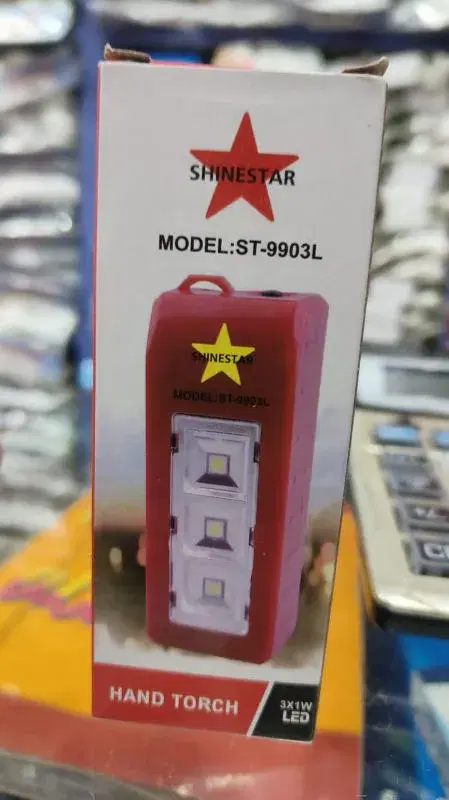 Shinestar ST-9903L Hand Torch, a portable emergency light source.