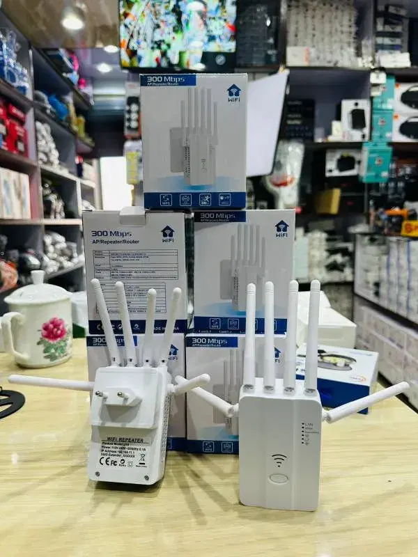 300 Mbps WiFi Repeater, which is a device used to extend the range of a wireless network.